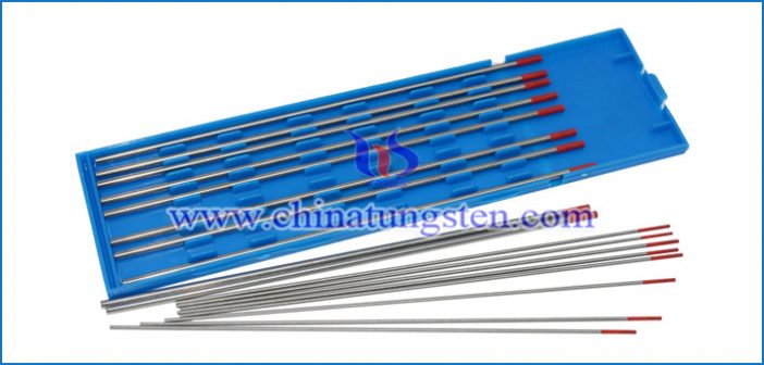 WT20 thoriated tungsten electrode image