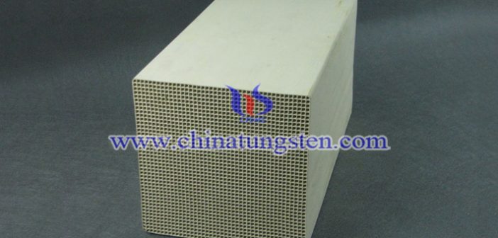 ammonium metatungstate applied for honeycomb ceramic catalyst picture