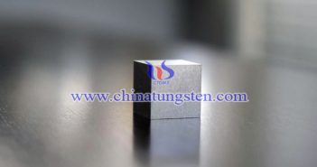 military tungsten alloy cube picture