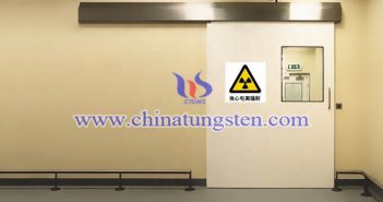 tungsten alloy CT room door picture