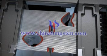 tungsten alloy leaf applied for IMRT device image