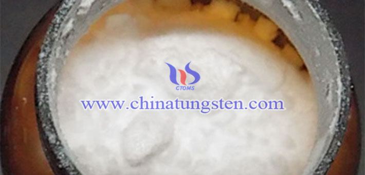 wet ammonium paratungstate preparing tungsten trioxide picture