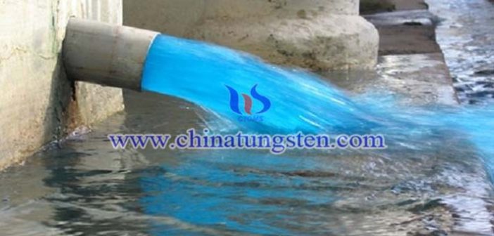 yellow tungsten oxide applied for organic wastewater treatment picture