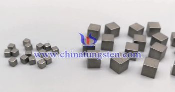 military tungsten alloy cube picture