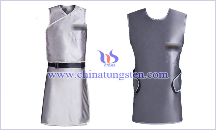 polymer tungsten CT protective clothing picture