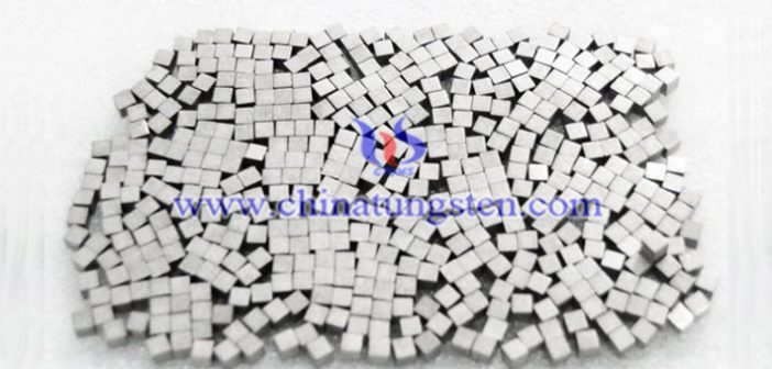 military industry used tungsten alloy cube image