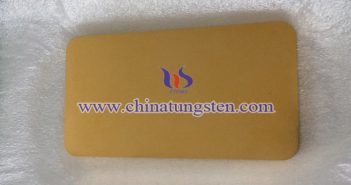 tungsten alloy gold plated bar picture