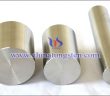 Tungsten Alloy with High Specific Gravity is an alloy with tungsten as the main content and other elements added, which can form various classifications according to the added elements. 1.W-Ni-Cu Alloy W-Ni-Cu alloy is mainly made by mixing, pressing and sintering W, Ni and Cu powders. Among them, W content is generally 80%~90%, and Ni and Cu binders are added to form a two-phase alloy after liquid phase sintering, and the density is close to the theoretical density. In this alloy, except W and Ni, the remaining content is mainly copper, which can improve the strength, plasticity and conductivity of tungsten alloy. In terms of properties, the alloy has no magnetism for special application, and other physical properties are the same as the overall properties of tungsten alloy. 2.W-Ni-Fe Alloy W-Ni-Fe alloy is made by mixing, pressing and sintering W, Ni and Fe powders. Among them, tungsten accounts for 80%~90%, while nickel and iron play the role of binder. Two-phase alloy is formed after liquid phase sintering, and its density is close to theoretical density. Nickel is an essential element in liquid phase sintering process, and its content is generally 0.5%~12%. If it is more than 12%, the heat resistance and corrosion resistance of the alloy will decrease. Iron can improve strength and plasticity in this alloy. This alloy has certain magnetism, and can be used as the core material of armor-piercing projectile, high momentum killing debris such as sub munitions, counterweight and other industrial fields. Compared with W-Ni-Cu alloy, this alloy has better strength and plasticity. 3.W-Ni-Cr Alloy Cr element in W-Ni-Cr alloy is used as solution reinforce additive element in this alloy, which can improve corrosion resistance and high temperature oxidation resistance, and can also improve the high temperature strength and hardness of the alloy. The general content is 0.2%~5%. The hardness of this alloy is high (HV=600, while the hardness of W-Ni- Fe alloy is HV=310). The mechanical properties of the alloy depend on the ratio of Cr/Ni. When the ratio is small, the plasticity is better and the hardness is slightly higher. When the ratio is large, the hardness is high, the tensile strength is low, and there is almost no plasticity. 4.W-Ni-Mo Alloy Mo element in this alloy has the same effect as Cr element in W-Ni-Cr alloy, which is used as solution reinforce additive element, and its content is 0~25%. It can be dissolved in the bonding phase during liquid phase sintering, which plays the role of solid solution strengthening and grain refinement, and effectively improves the mechanical properties, high temperature strength and thermal shock resistance of the alloy. The results show that with the increase of Mo content, the yield strength, ultimate tensile strength and hardness of the alloy will increase, while the ductility and sintering density will decrease. 5.W-Ni-Co Alloy As a synergistic reinforce additive element, Co can improve the high-temperature properties of the alloy, especially strengthen the bonding phase, avoid the formation of inter-alloy compounds, and obviously improve the high-temperature strength and hardness of the alloy, with a general content of 0.5%~5%. The results show that when the temperature is higher than 500 degrees centigrade, the strength and plasticity of this alloy are obviously higher than those of W-Ni-Fe alloy.