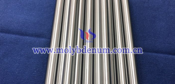 polished molybdenum rod picture