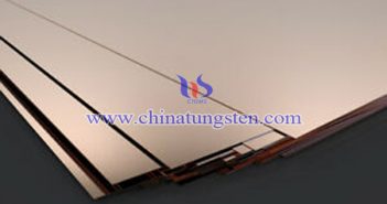 tungsten copper sheet picture