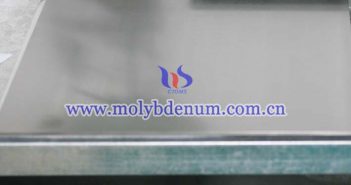 TZM alloy plate photo