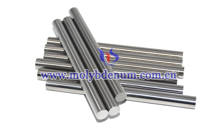 polished molybdenum rod photo