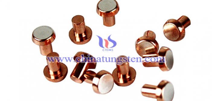 tungsten copper electrical contacts photo