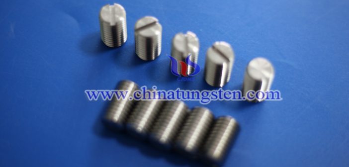 Tungsten alloy screws photo