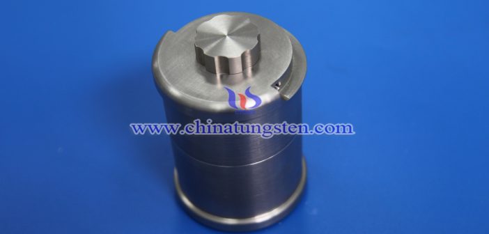 Tungsten alloy medical syringe shield photo