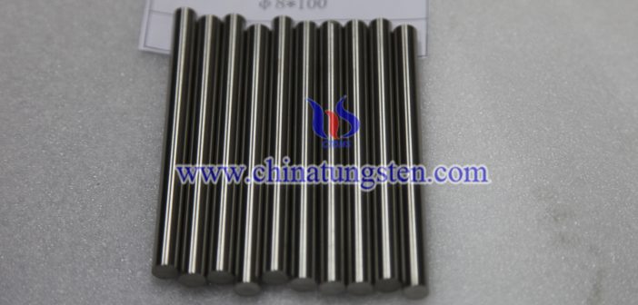 90WMoNiFe Tungsten Alloy Rod photo