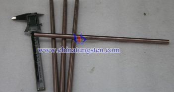 tungsten copper rod picture