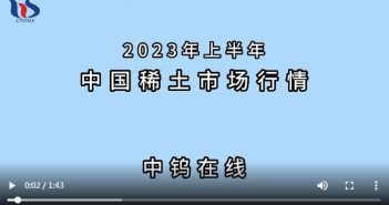 2023年上半年中國稀土市場行情